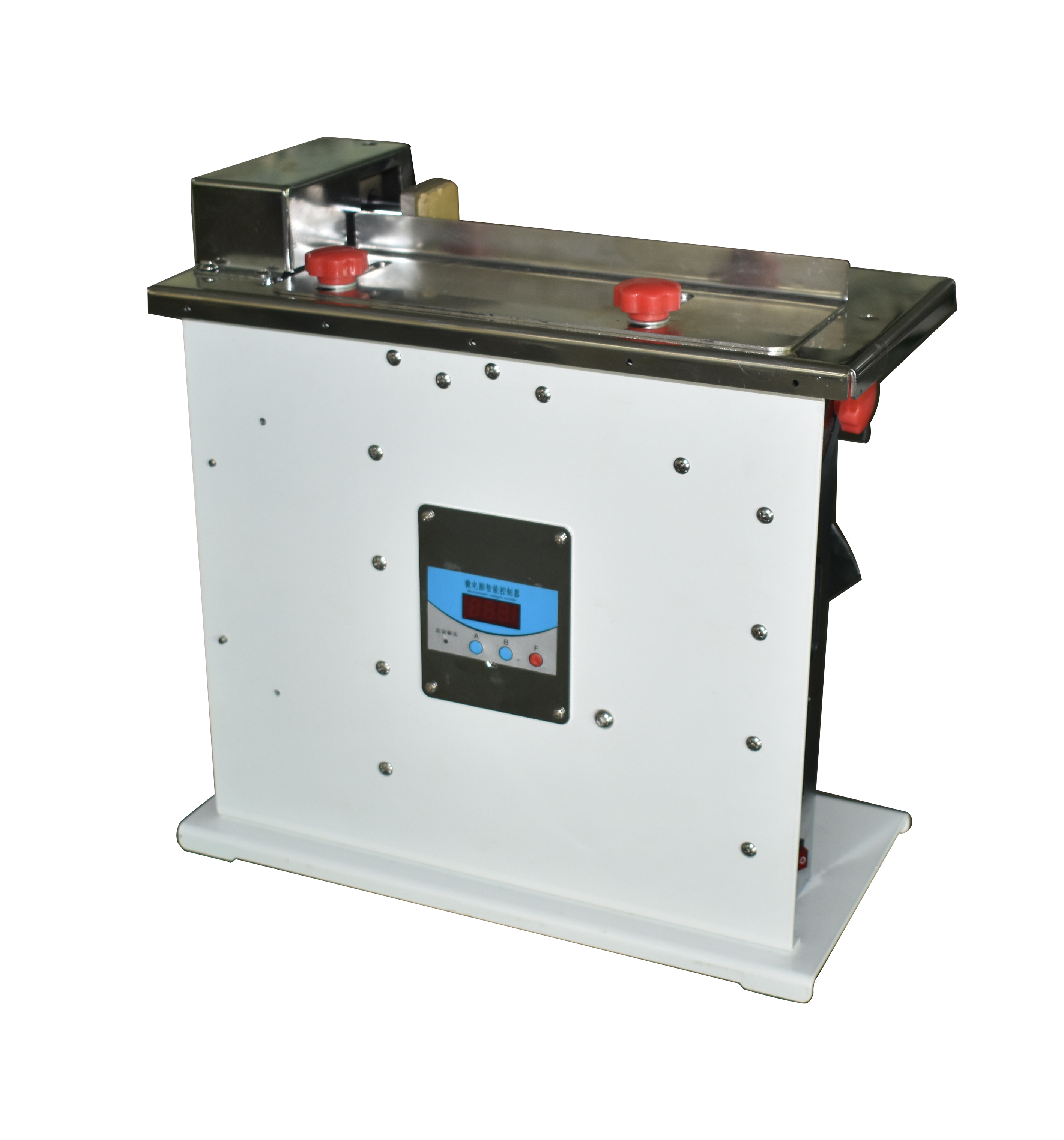 半自動轉角封口貼標機